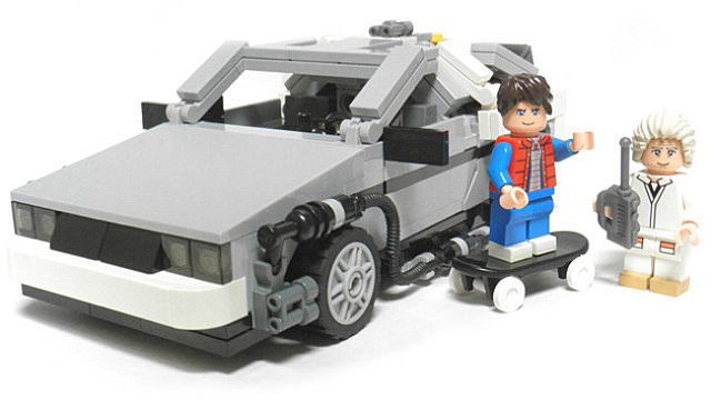 DeLorean-Lego
